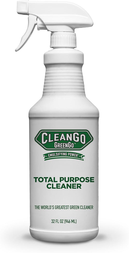 Total Purpose, Biodegradable Emulsifying Cleaning Power, Nontoxic Cleaner for Bathroom, Kitchen, Garage, and More, 32 fluid ounces