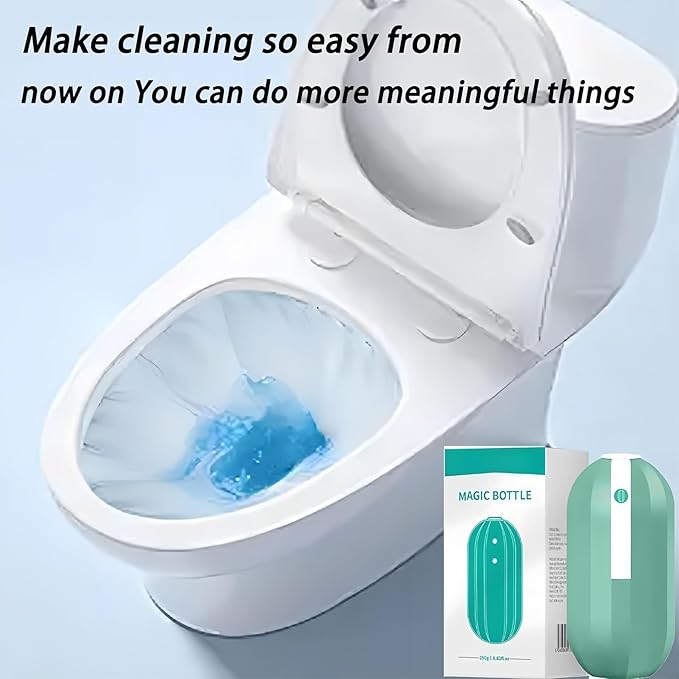 Automatic Toilet Bowl Cleaner,Toilet Cleaner 10 Years,Crazy Clean Toilet Bowl Cleaner,Fresh Scent (2)