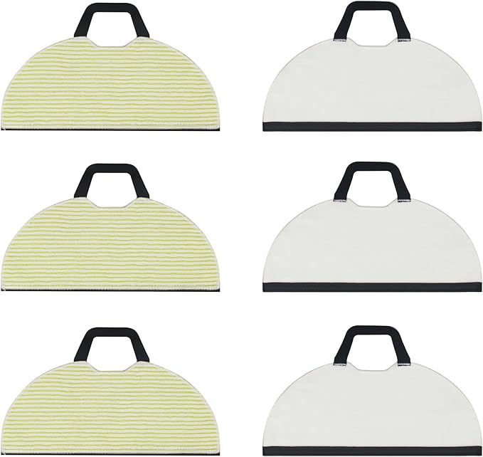 Replacement Pads for Shark RV2402WD RV2400WD RV2400WS UR2450WD Matrix 2-in-1 Robot Vacuum (6 Pack)