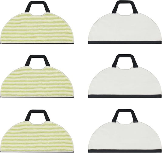 Replacement Pads for Shark RV2402WD RV2400WD RV2400WS UR2450WD Matrix 2-in-1 Robot Vacuum (6 Pack)