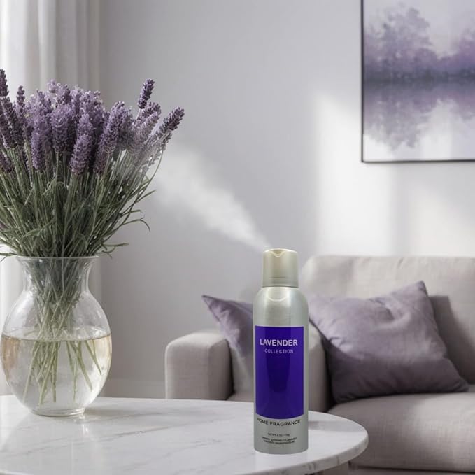 Room Fragrance Air Freshener Spray Concentrated Bathroom, Kitchen, Car, or Office Deodorizer, U.S.- Made by AP Fragrance (Lavender)