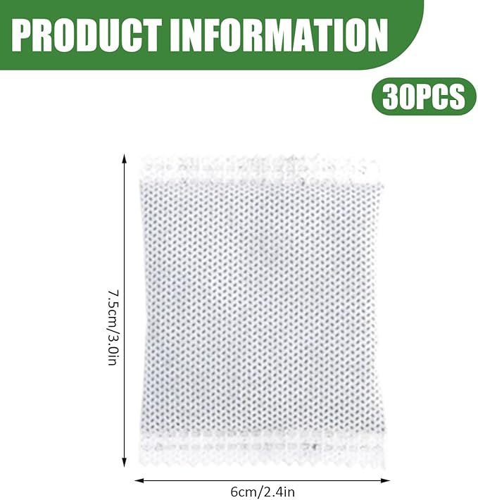 30Pcs Activated Charcoal Bags Multi-Use Charcoal Odor Absorber Air Freshener Shoe Deodorizer for Home Car Cabinet Basement