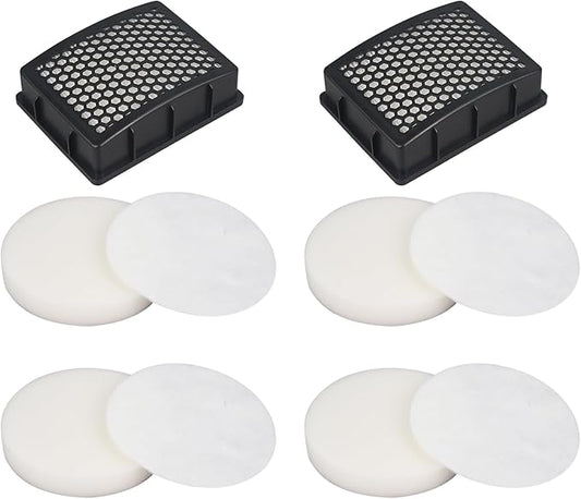 Replacement Filter Compatible with Kenmore DU2015 DU2012 K4010 Bagless Upright Vacuum (2 Hepa filter and 4 Foam filter)