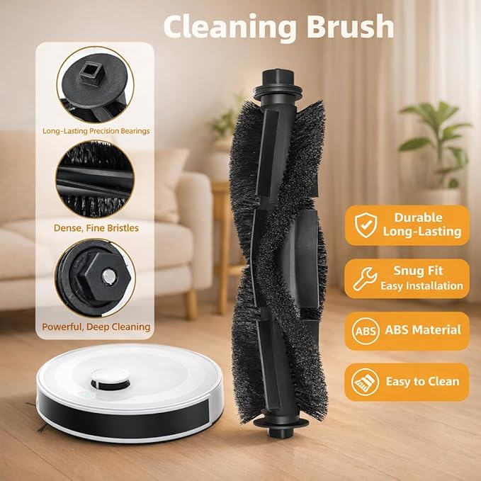 20 Pack Replacement Accessories Compatible with Lefant M2/M2S Pro M2 Plus Robot Vacuum Cleaner, 1 Roller Brush,6 Side Brushes,4 HEPA Filters,4 Mop Pads,5 Dust Bags 1 Small Brush Vacuum Cleaner