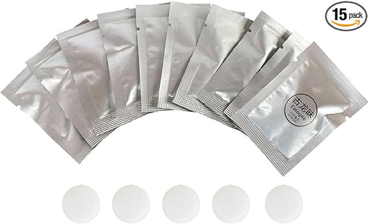 15 Pack Car Air Vent Clip Freshener Refills Solid Fragrance Replacement Pads, Long Lasting Air Freshener for Car Accessories for Women Men (Cologne)