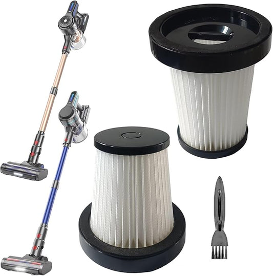 2 Pack A13 Hepa Filters Replacement Compatible with NADALY Cordless Vacuum, Washable and Durable Filters Works with NADALY Stick Vacuum.