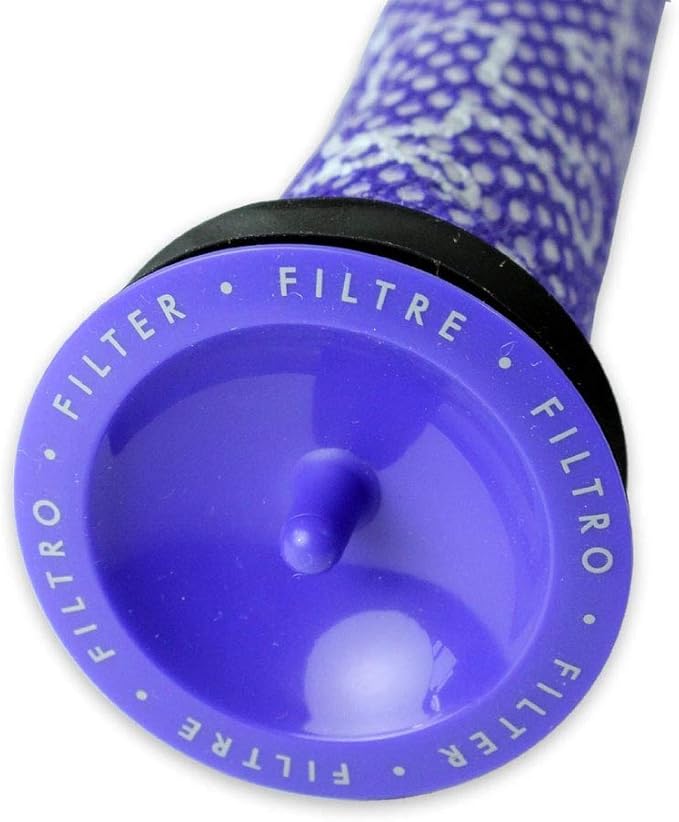Lemige 2 Pre-Filters and 2 Post-Filters Replacement Compatible with Dyson V7, V8 Animal and Absolute Vacuum, Compare to Part 965661-01 and 967478-01