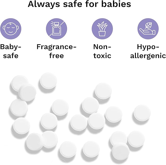 Baby Brezza Descaling Tablets - Compatible with Bottle Washer Pro and All Brands of Baby Bottle Washer Appliances