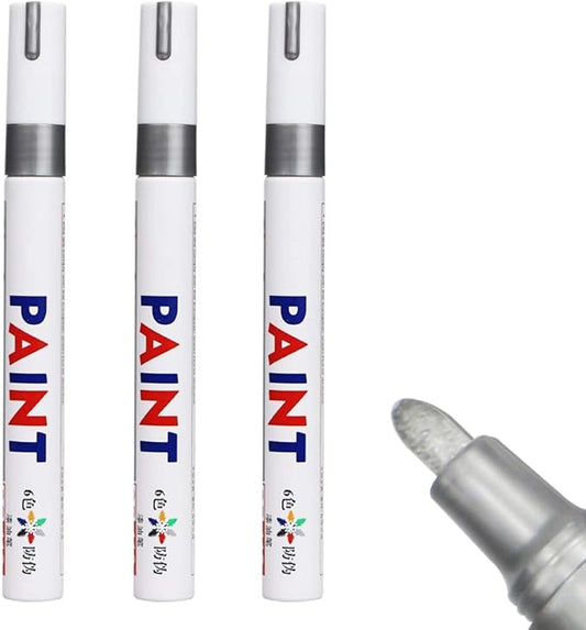 3Pcs Tile Marker Repair Wall Pen White Grout Marker Odorless Non Toxic for Tiles Floor and Tyre Suitable Car Painting Mark Pen