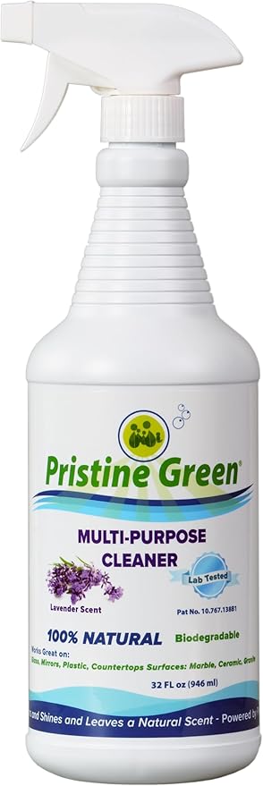 100% Natural All Purpose Cleaner | Plant based | Biodegradeable | Lab Tested | Patented Formula (Lavender)