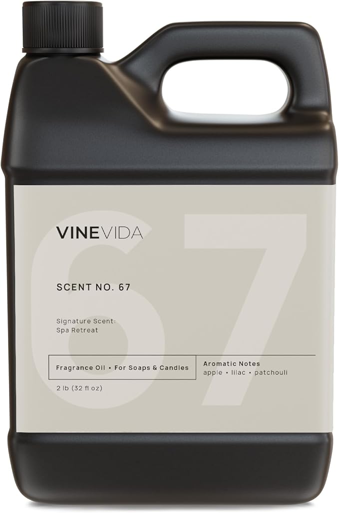 VINEVIDA [32oz] Spa Retreat Fragrance Oil for Candle Making Scents Soap Making, Perfume Oils, Soy Candles, Home Diffusers, Bath Scent Bomb Linen Spray, Lotions, Car Freshies, (ARTS-FOBP-SPA-RET-32)
