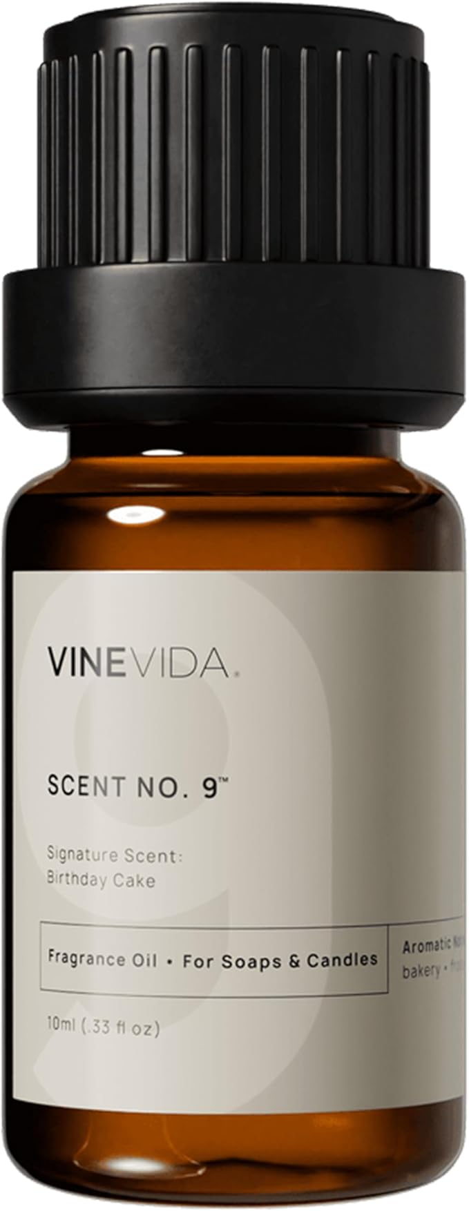 VINEVIDA [0.33oz] Scent No.9 Natural Fragrance Oil - USA Made - for Candle & Soap Making