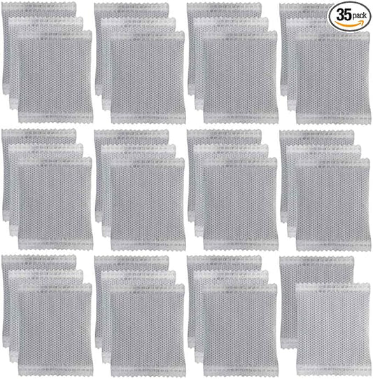 35Pack Natural Activated Charcoal Odor Absorber Air Purifying Bag for Home or Shoe Odor Eliminator; Car Air Freshener;Drawer Deodorizers; 7g/Pack Natural Air Freshener for Home,Car,Closet,Pets