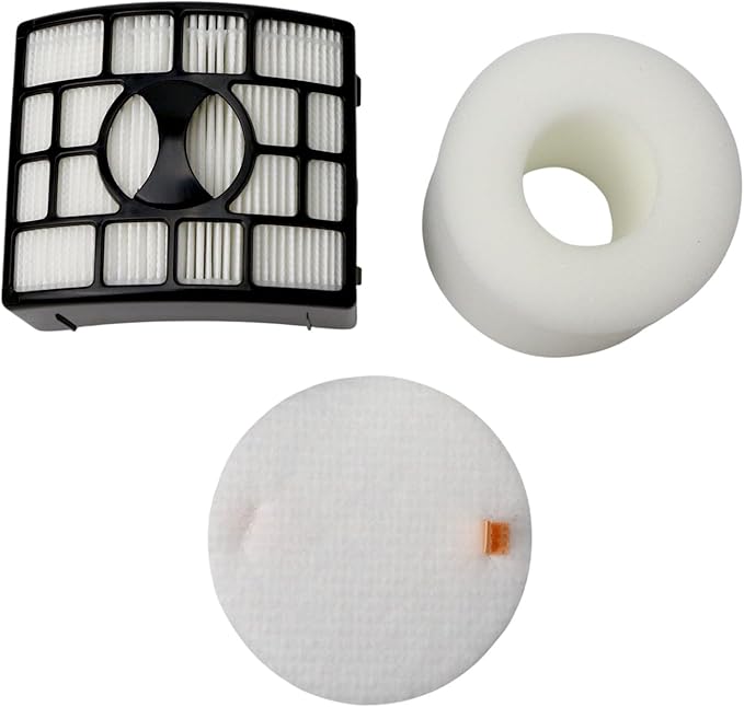 Vacuum Filter Replacement Kit for Shark DuoClean Speed Lift-away NV600 NV700 NV770 NV601 UV700, Replace Part Number XFF600 XHF600 (HEPA + Foam + Felt Filter)