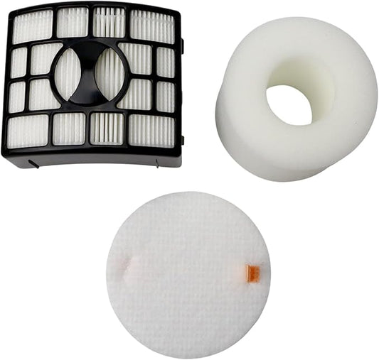 Vacuum Filter Replacement Kit for Shark DuoClean Speed Lift-away NV600 NV700 NV770 NV601 UV700, Replace Part Number XFF600 XHF600 (HEPA + Foam + Felt Filter)