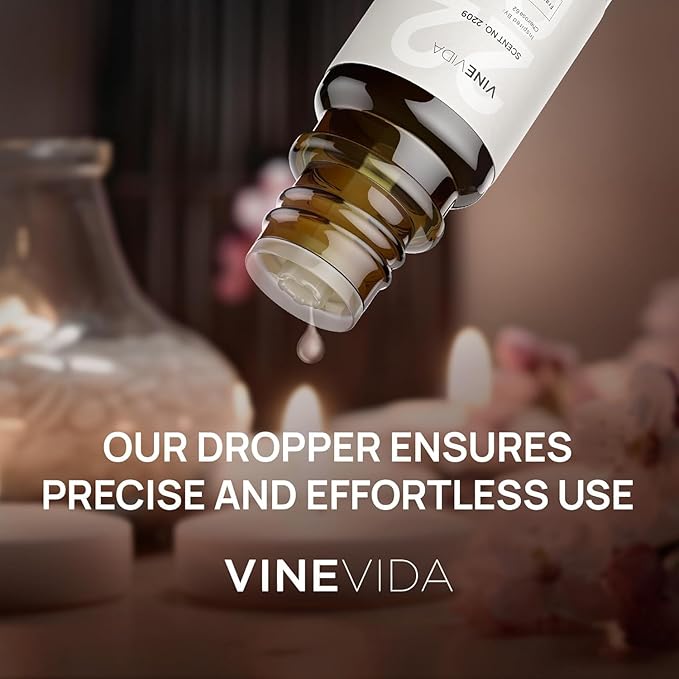 VINEVIDA Scent No.73 Fragrance Oil for Candle & Soap Making - 0.33oz Natural USA Scents