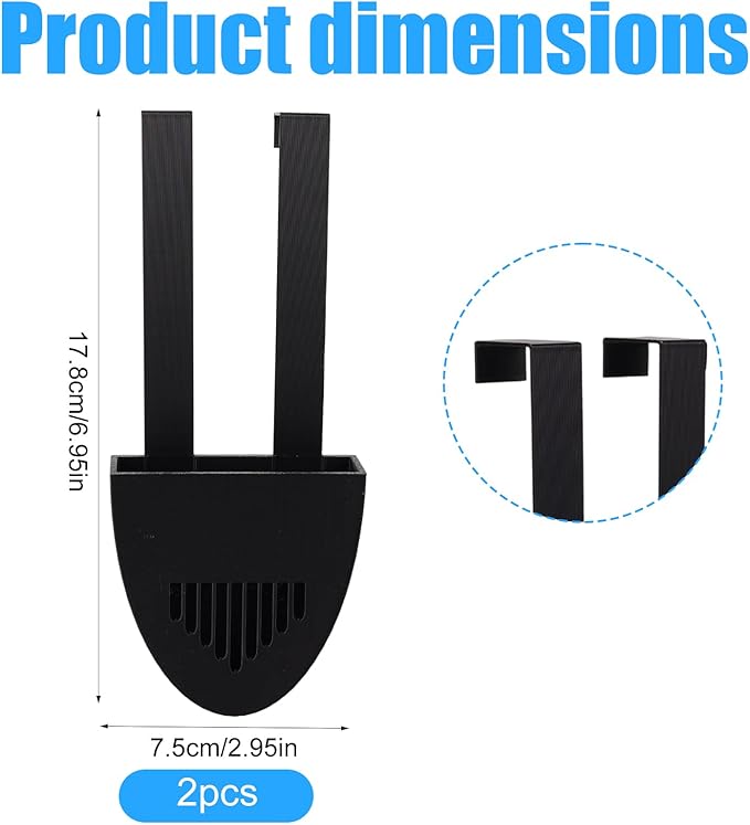 2pcs Toilet Tank Cleaning Tablet Holders, Premium Hanging Toilet Bowl Tablet Holders for Inside Tank Caddy Practical Bathroom Accessories Compatible with Vacplus