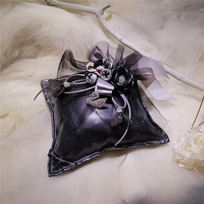 Car Accessories - Swan-Shaped Bamboo Charcoal Air Purifying Bag | Natural Charcoal&Aromatic Design | Elegant & Creative Floral Scent Sachet |Odor-Eliminating, Non-Toxic (Beige 7 * 7inch)