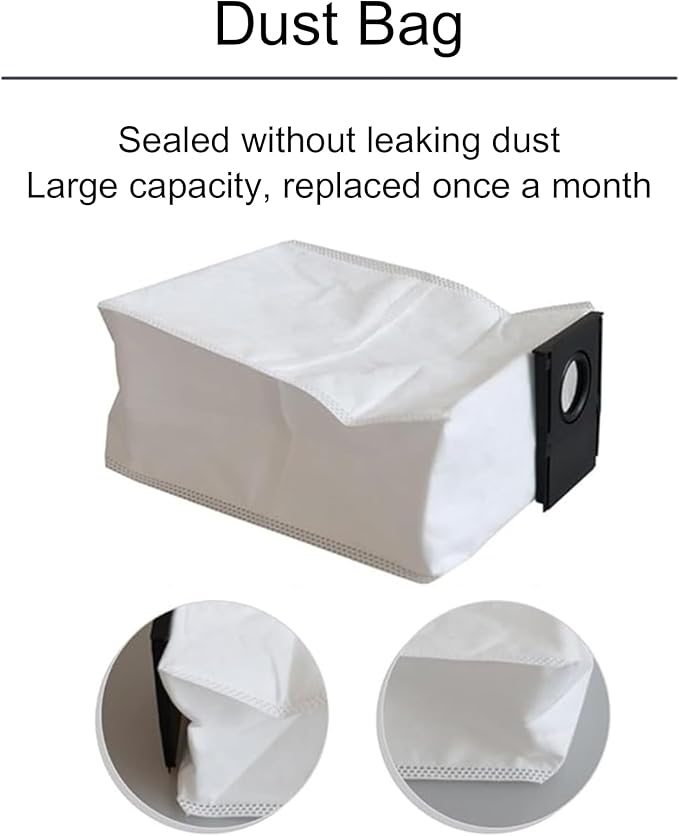 25-Pc Eureka J15 PRO Ultra (ONLY) Complete Care Kit - Replacement Parts for Eureka J15 PRO Ultra Robot Vacuum & Mop | Main/Side Brushes, Mop Pads, HEPA Filters
