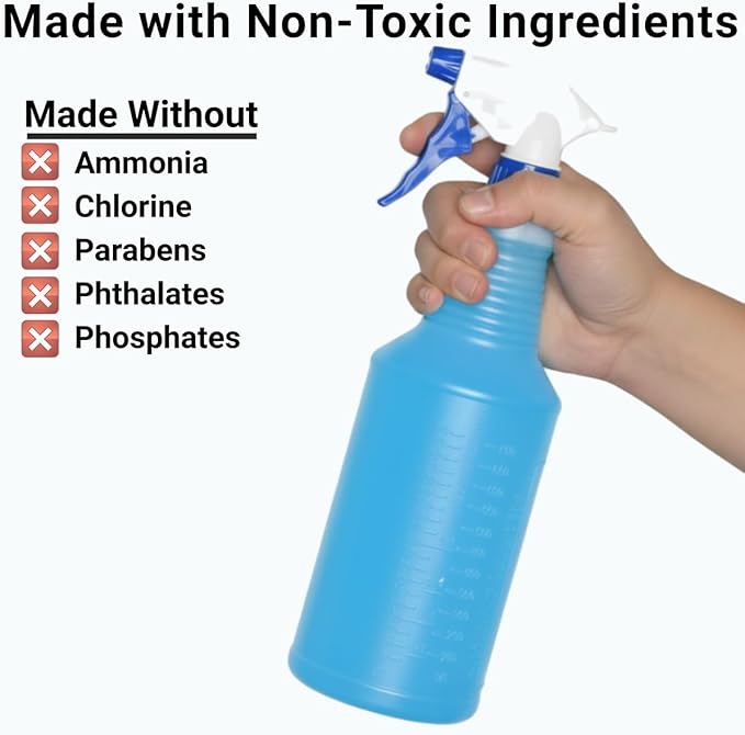 All-Purpose Cleaner Tablets - 12 Pack - Non-Toxic, Eco-Friendly Concentrate for Powerful Cleaning and Odor Neutralization