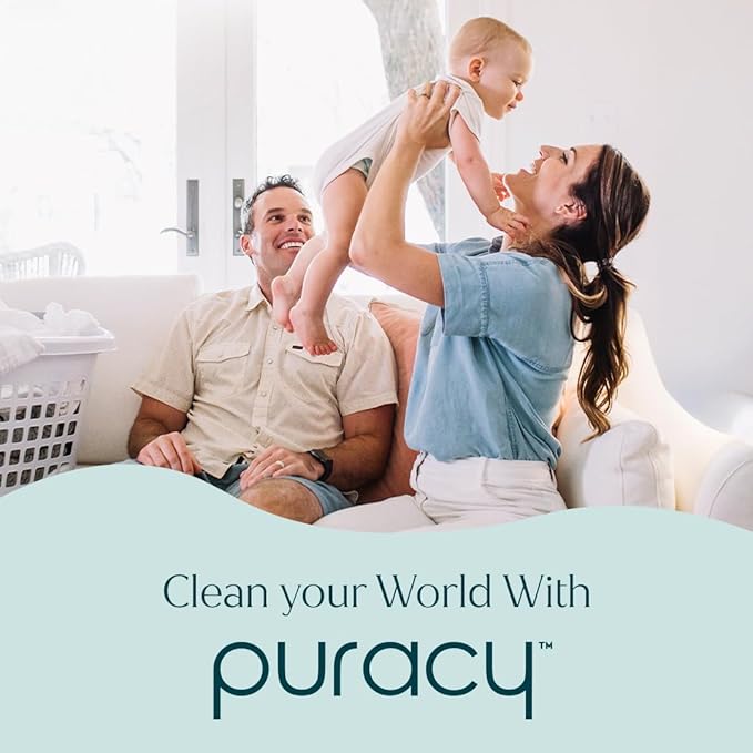 Puracy Multi-Surface Cleaner Spray - Plant-Powered All Purpose Cleaner - Surface Cleaner Solution As Seen on TikTok (Green Tea & Lime, 16 fl oz, 3 Pack)