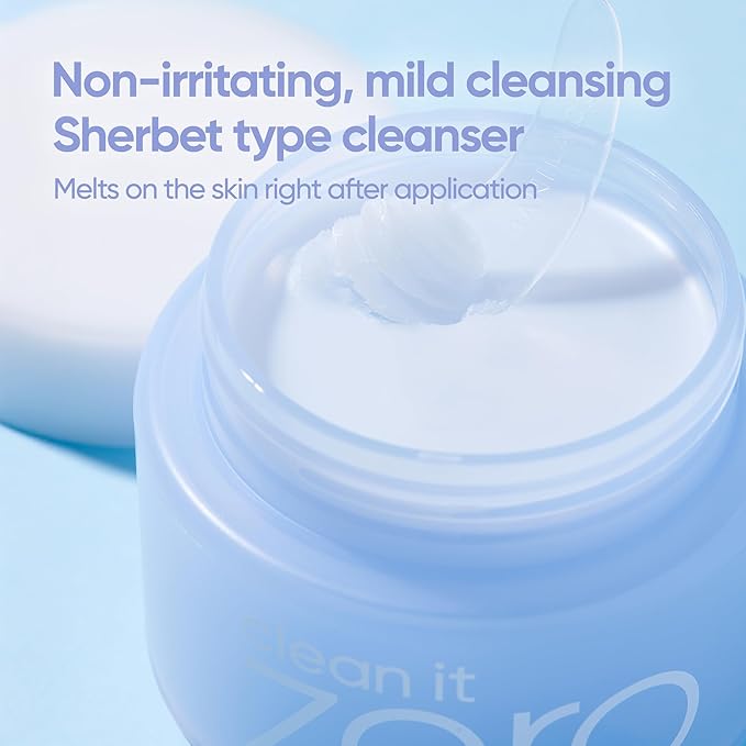 BANILA CO Clean it Zero Calming Cleansing Balm | Korean Makeup Remover for Sensitive Skin | Vegan | Cleansing Oil, Facial Cleanser Made with Centella Asiatica & Madecassoside (100ml / 3.38 fl. oz)