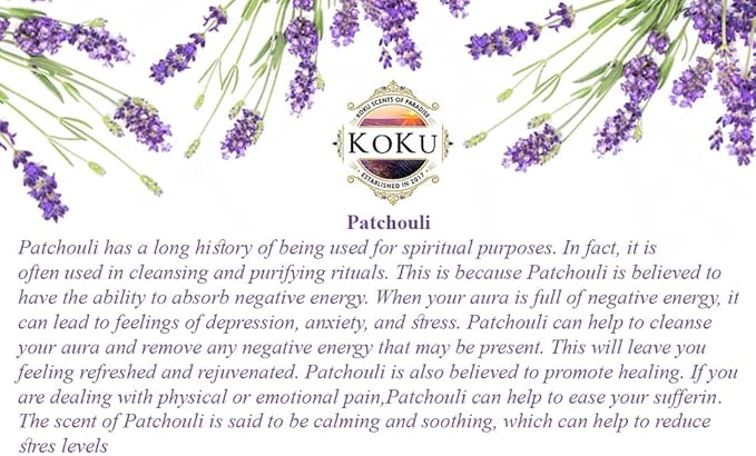 Patchouli Air Freshener - Room Spray - Odor Eliminator - Deodorizer - Car Air Freshener - Home Spray - Linen Spray - Fabric Refresher - Non-Toxic - Alcohol Free - Made in USA (4 Oz)