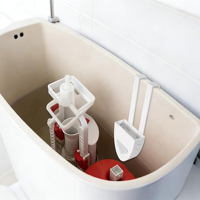 Toilet Tank Holder, Hanging Toilet Bowl Tablet Carrier Hook Holder Hanger Caddy