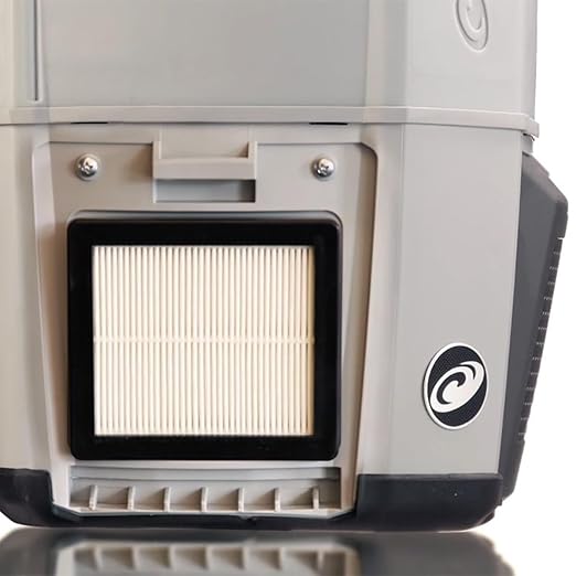 ProTeam 107315 HEPA Replacement Filter Twin Pack, HEPA Media Vacuum Filter , White