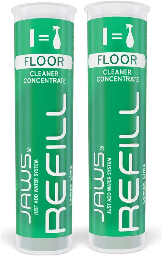 JAWS Hardwood Floor Cleaner Refill Pack. Includes 2 Refill Pods. Refillable Cleaning Supplies.