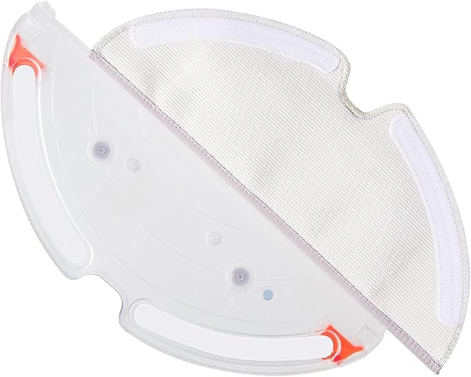 Official Original Mop Cloth Accessories for Roborock S5,S5 Max,S6,S6 Pure,S 6 MaxV,Q5,Q 5 Pro,Q5 Pro+,Q7,Q7Max,Q8 Max,Q8Max+,E Series Vacuum Robots, Replacement Part Microfiber Mop Cloth Pad 2 Packs