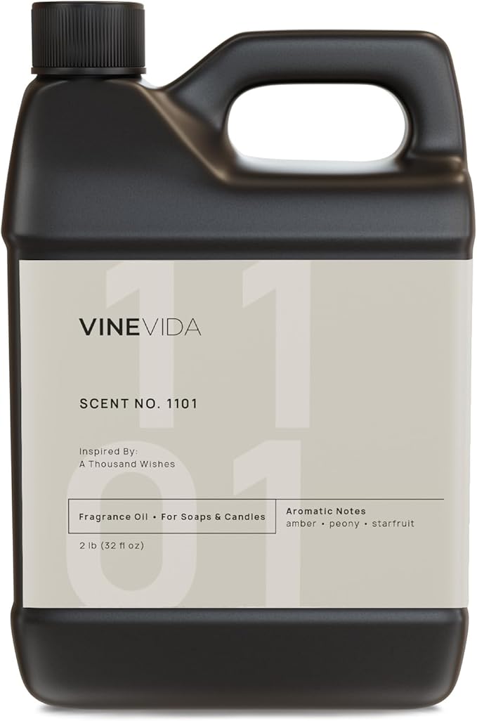 VINEVIDA [32oz] A Thousand Wishes Fragrance Oil for Candle Making and Soap Making - Premium Candle Scents for Soy Candles