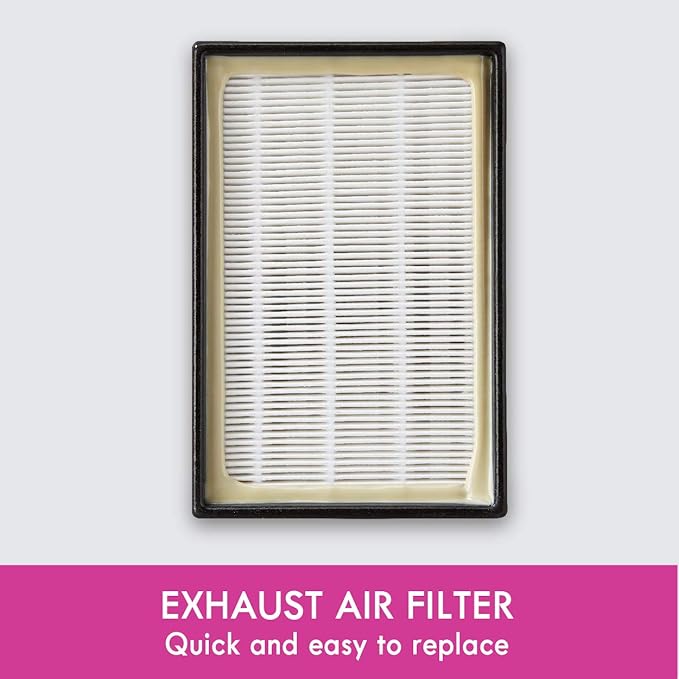 Kenmore 53296 EF-9 Media Vacuum Cleaner Exhaust Filter for Upright and Canister Vacuums, White