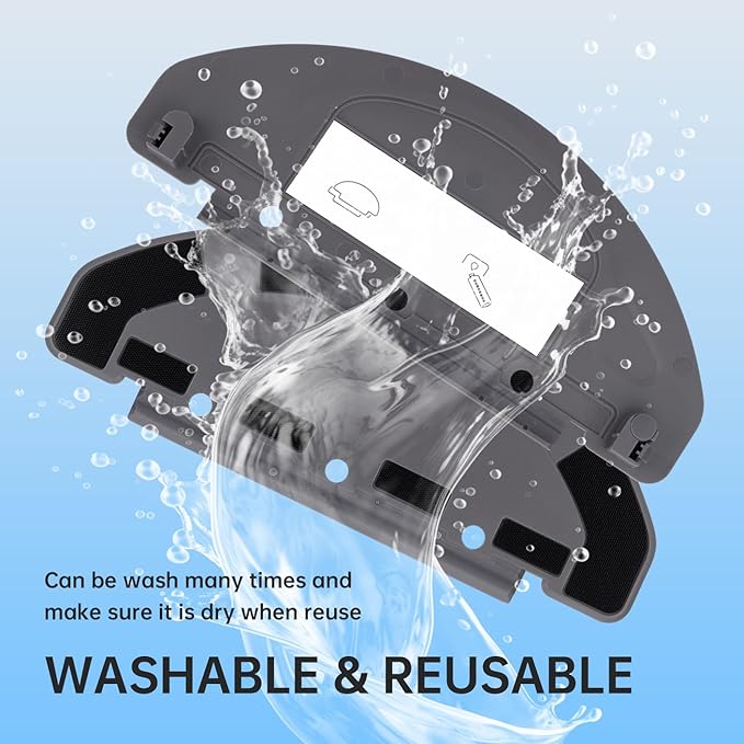 Mop Pad Plate Accessories for ECOVACS DEEBOT T8 /T8Aivi/T8 Max/T9/N8 PRO and for Yeedi Vac Max/Yeedi Vac/Station Vac Max/Vac 2 ProVacuum Cleaner