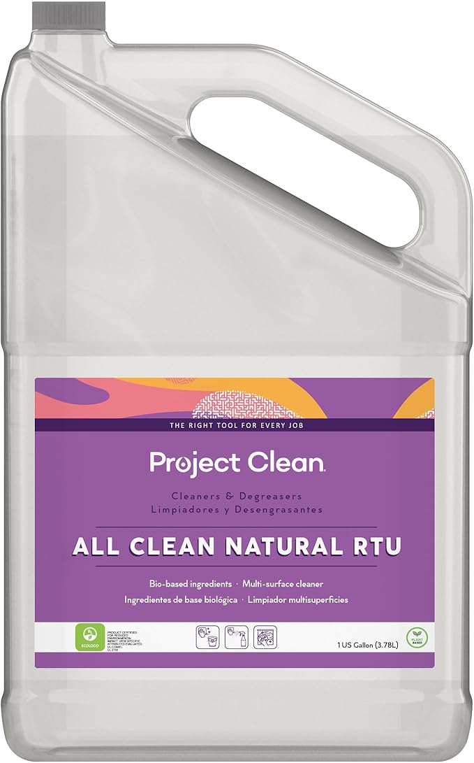 Commercial Industrial All Clean, Ready to Use Non-Toxic All-Purpose Cleaner & Degreaser, ECOLOGO Certified (4)