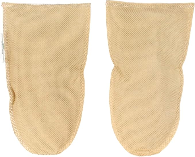 BambooMN Activated Bamboo Charcoal Odor Absorber Moisture Eliminating Shoe Inserts, 100g Per Pair, Tan 5 Pairs