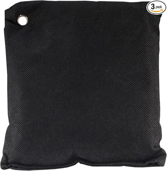 BambooMN Activated Bamboo Charcoal Air Purifier - 250g Black - 3 Bags