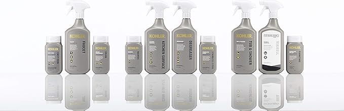 KOHLER K-23729-NA Stainless Steel Cleaner, 8 FL Oz (Pack of 2)