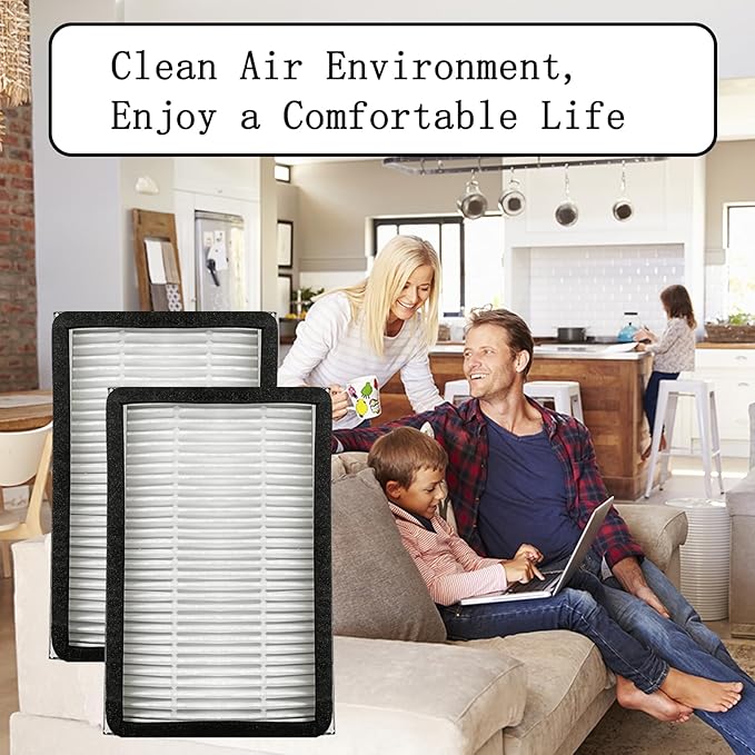 5 Pack K3040 HEPA Replacement Filter Replacement for Kenmore Canister Vacuum Cleaners 81214, 81414, BC2005, BC3005, BC3002, BC4002