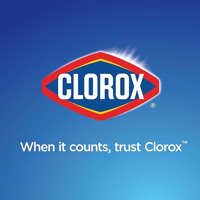 Clorox Disinfecting Bathroom Foamer Starter Kit, Household Essentials, One Reusable Bottle Plus 2 Refills