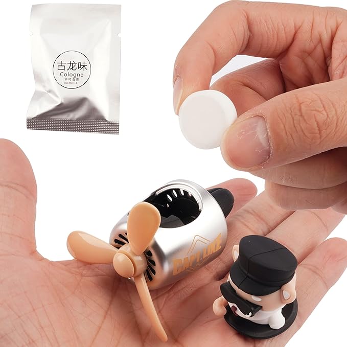 Car Air Fresheners Refills Solid Fragrance Replacement Pads - Long Lasting Gulong Flavor Air Freshener