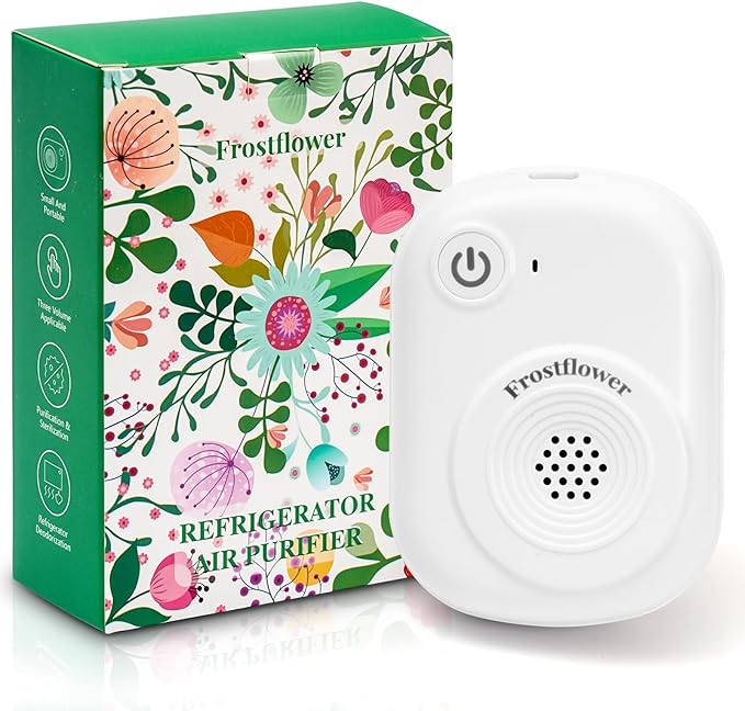 Mini Ozone Generator - 20mg/h multi-purpose battery-powered air Purifier/Small Space Purification Portable ozone air purifier suitable for - refrigerators, cabinets, suitcases, toilets, lockers.