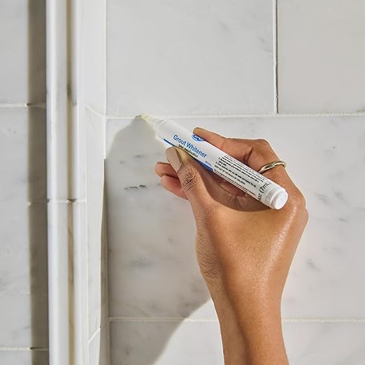 GE Grout Whitener, White, 1 Pen, 12 Pack