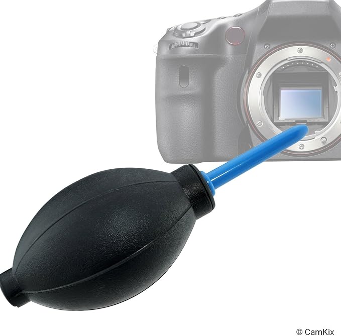 Camera Lens Cleaning Kit - Air Blower, Cleaning Brush, 2in1 Lens Cleaning Pen, 50 Individually Wrapped Wet Tissues and 4 Microfiber Cloths