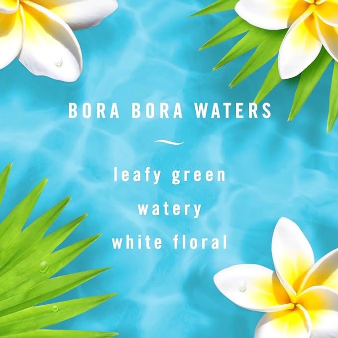 Febreze Car Odor Eliminating Freshener Vent Clip, Bora Bora Waters, 2 count (Pack of 2), White