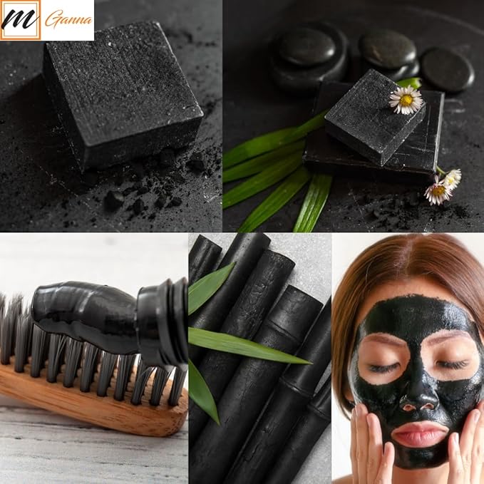 Activated Bamboo Charcoal 0.5lbs / 227g for Teeth Cleaning, Face Masks, Scrubs and Soap Making