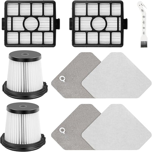 7 Pack BU3523 BU3521 BU3120 HEPA Filters Replacement Parts for BU3521 Clean Lightweight Cordless Stick Cleaner, Shark BU3523 Clean and Empty Cordless Stick Vacuum, Shark Auto Empty System