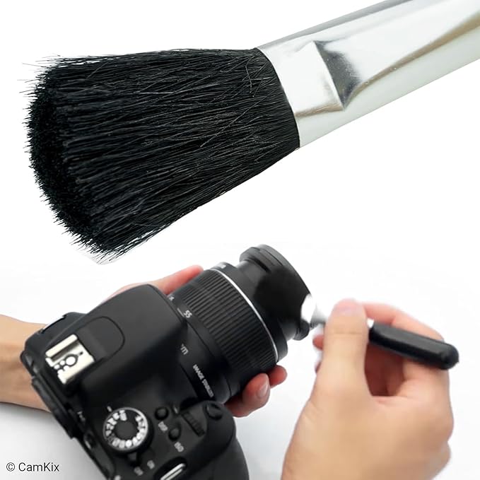 Camera Lens Cleaning Kit - Air Blower, Cleaning Brush, 2in1 Lens Cleaning Pen, 50 Individually Wrapped Wet Tissues and 4 Microfiber Cloths