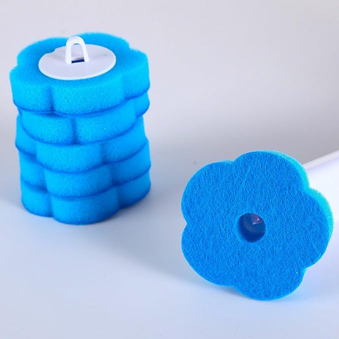 72 PCS Disposable Toilet Brush Refills Pads