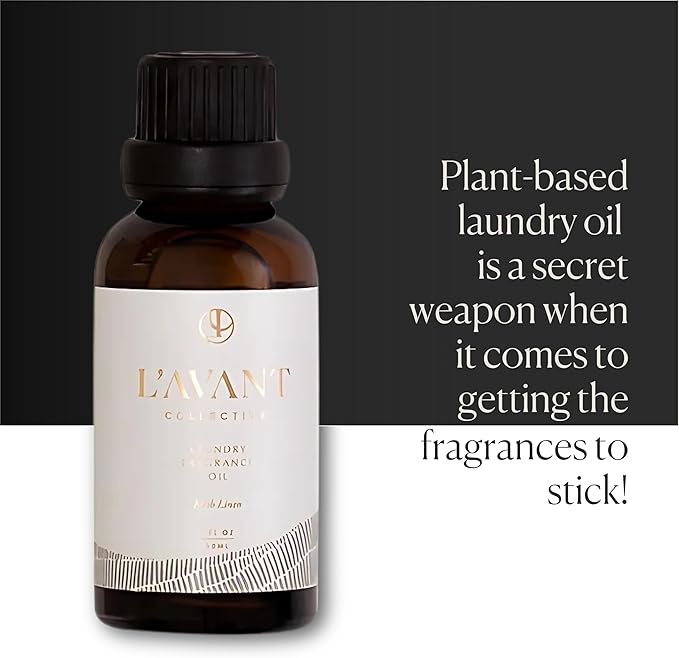 L’AVANT COLLECTIVE | Essential Oils for Laundry | Dryer Balls Scents, Scented Fragrance Essential Oil Drops | Concentrated Fabric Scent Booster for Clothing Care | 1 oz | Blushed Bergamot